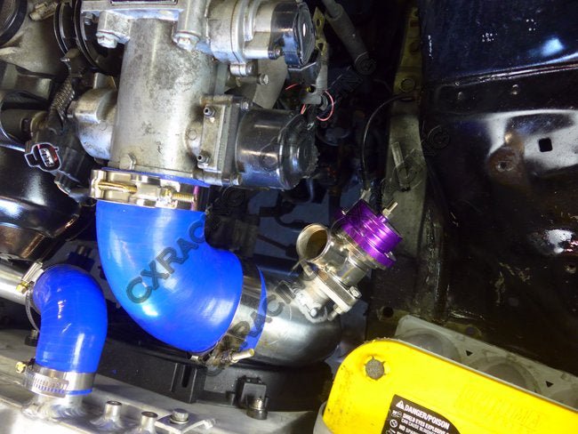 CXRacing Intercooler Piping BOV Kit 1986-1992 Toyota Supra MK3 2JZ-GTE Single Turbo - Lunaticsco