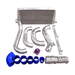 CXRacing Intercooler Piping BOV Kit 86-92 Toyota Supra MK3 1JZ-GTE VVTI Stock Turbo - Lunaticsco