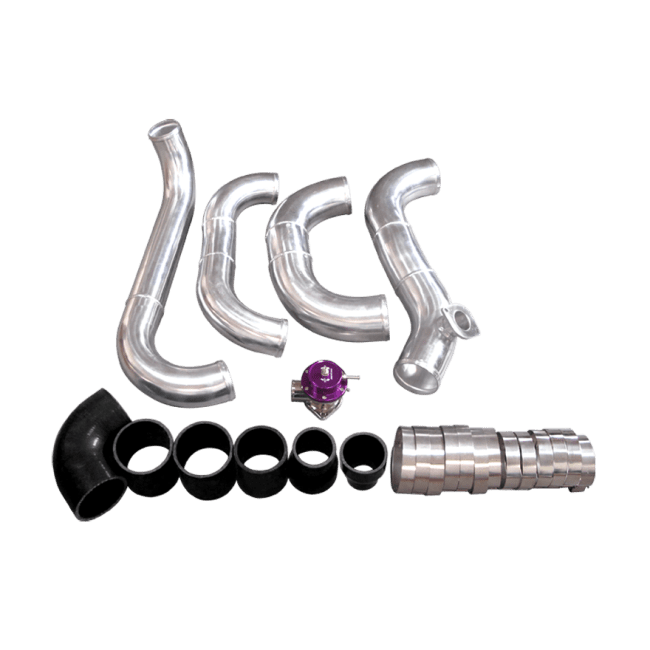 CXRacing Intercooler Piping BOV Kit 86-92 Toyota Supra MK3 1JZ-GTE VVTI Stock Turbo - Lunaticsco