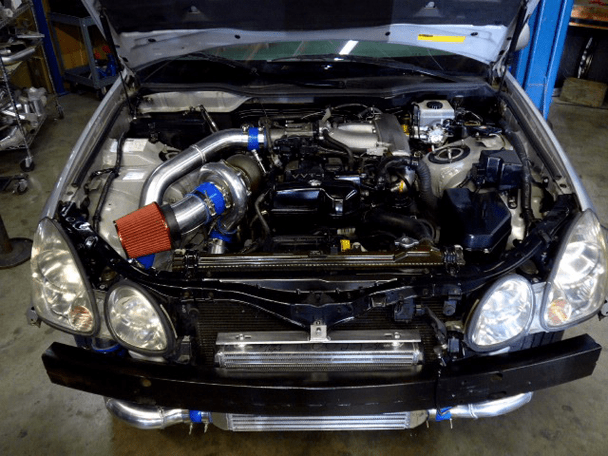 CXRacing Intercooler Piping & Intake Kit Lexus GS300 S160 2JZ-GE VVT-i NA-T Single Turbo 98–05 - Lunaticsco