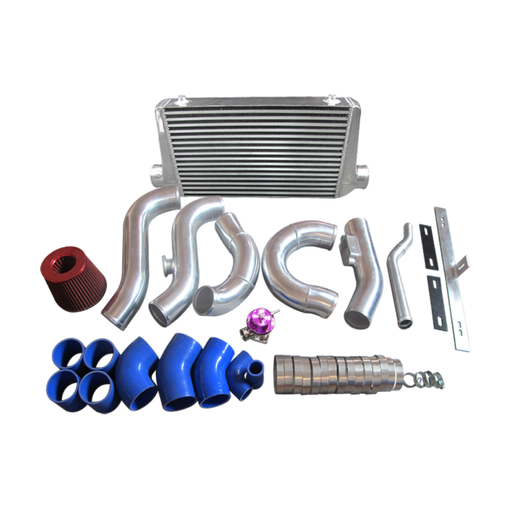 CXRacing Intercooler Piping Intake Radiator Pipe & Downpipe Kit Lexus GS300 2JZ-GTE VVT-i Stock Twin Turbo Swap 98–05 - Lunaticsco