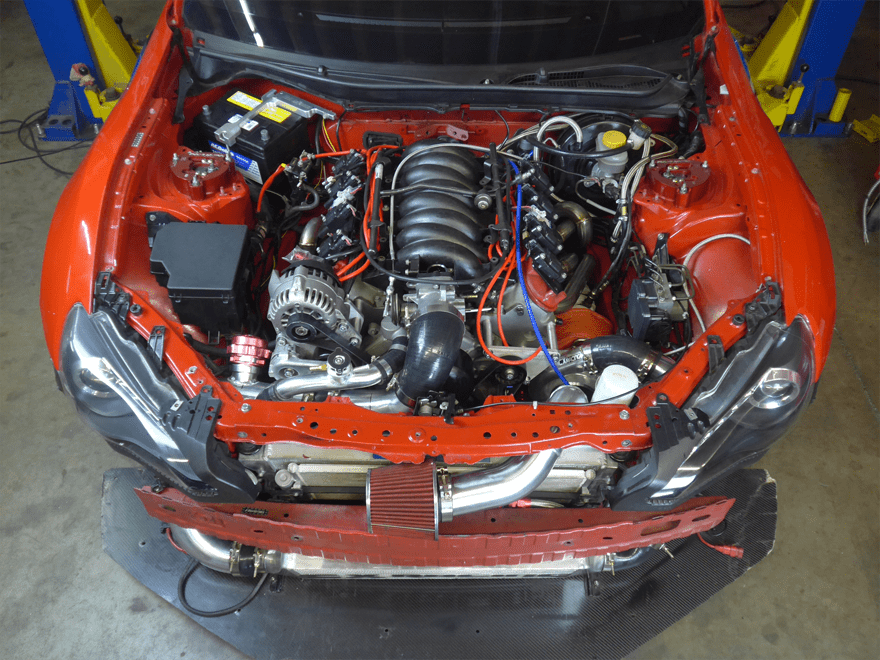 CXRacing Intercooler Piping Pipe Tube Kit 2012-2015 FR-S / Subaru BRZ LS1 Engine Swap - Lunaticsco