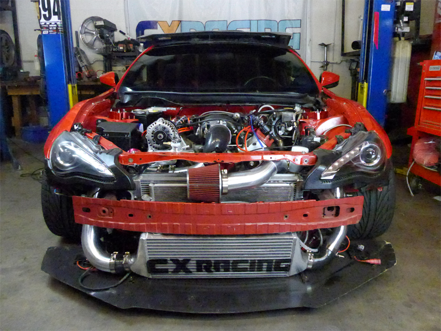CXRacing Intercooler Piping Pipe Tube Kit 2012-2015 FR-S / Subaru BRZ LS1 Engine Swap - Lunaticsco