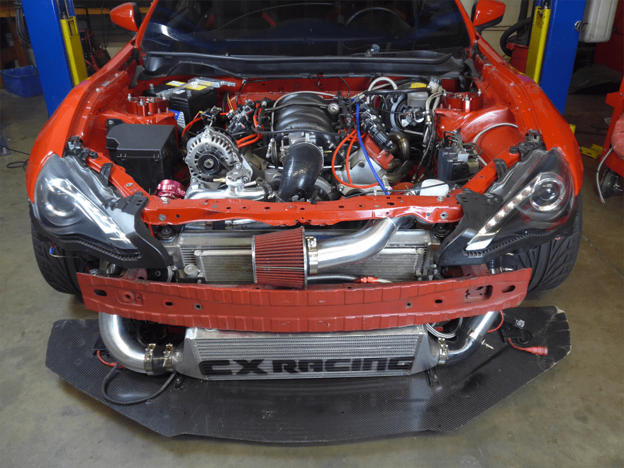 CXRacing Intercooler Piping Pipe Tube Kit 2012-2015 FR-S / Subaru BRZ LS1 Engine Swap - Lunaticsco
