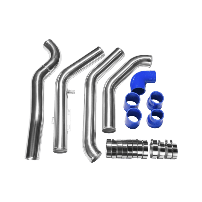 CXRacing Intercooler Piping Pipe Tube Upgrade Kit 86-92 Toyota Supra MKIII 7M-GTE Stock Turbo - Lunaticsco