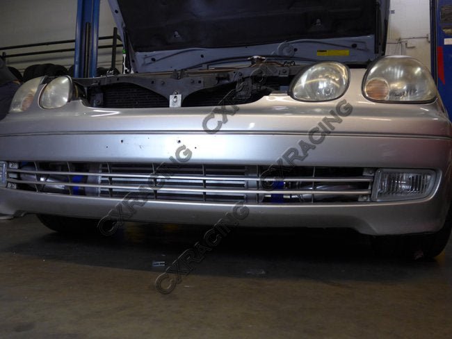 CXRacing Intercooler, Piping & Turbo Intake Kit Lexus GS300 S160 2JZ-GTE Stock Twin Turbo Swap 98–05 - Lunaticsco