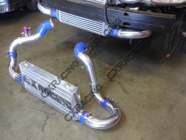 CXRacing Intercooler, Piping & Turbo Intake Kit Lexus GS300 S160 2JZ-GTE Stock Twin Turbo Swap 98–05 - Lunaticsco