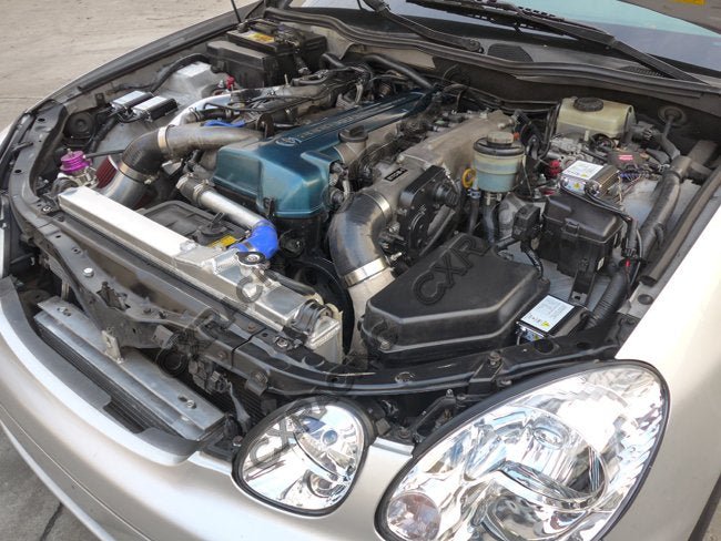 CXRacing Intercooler, Piping & Turbo Intake Kit Lexus GS300 S160 2JZ-GTE Stock Twin Turbo Swap 98–05 - Lunaticsco