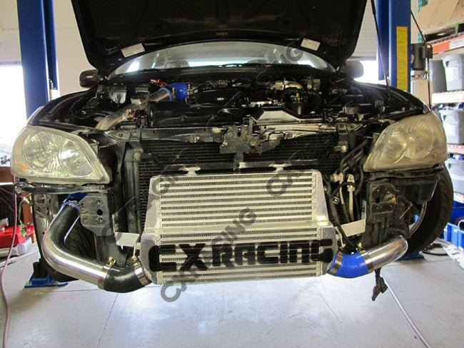 CXRacing Intercooler, Piping & Turbo Intake Kit Lexus IS300 XE10 2JZ-GE NA-T Top Mount Turbo 01–05 - Lunaticsco