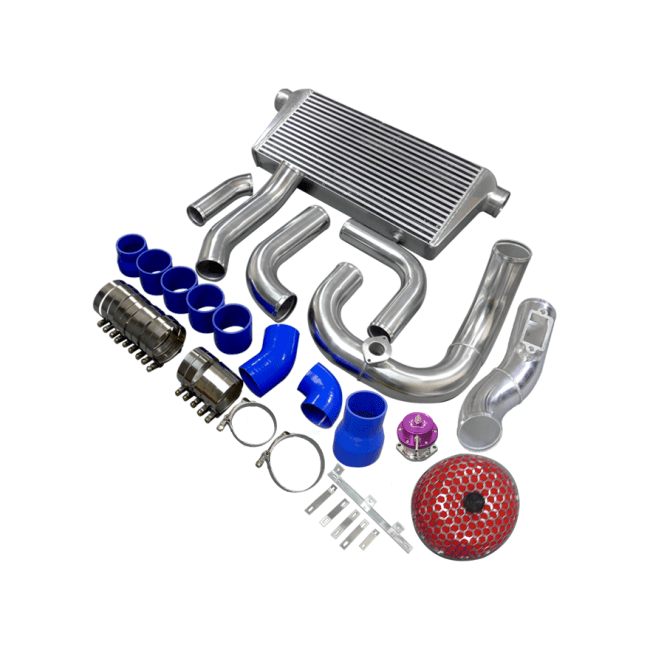 CXRacing Intercooler Piping & Turbo Intake Kit Lexus SC300 Z30 2JZ-GTE VVT-i Single Top Mount Turbo Swap 92–00 - Lunaticsco