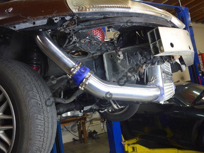 CXRacing Intercooler Piping & Turbo Intake Kit Lexus SC300 Z30 2JZ-GTE VVT-i Single Top Mount Turbo Swap 92–00 - Lunaticsco