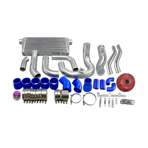 CXRacing Intercooler Piping Turbo Intake & Radiator Hard Pipe Kit Lexus SC300 Z30 2JZ-GTE VVT-i Single Top Mount Turbo Swap 92–00 - Lunaticsco