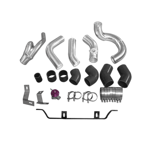 CXRacing Intercooler Piping Twin-Turbo Y-Pipe & Blow-Off Valve Kit Lexus IS300 XE10 2JZ-GTE Factory Twin Turbo Swap 01–05 - Lunaticsco