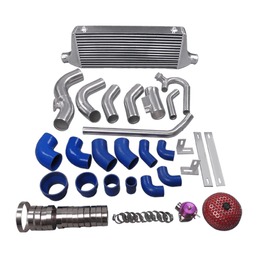 CXRacing Intercooler Turbo Intake Radiator Hard Pipe Kit 12-15 Subaru BRZ / FR-S 2JZ-GTE Single Turbo - Lunaticsco