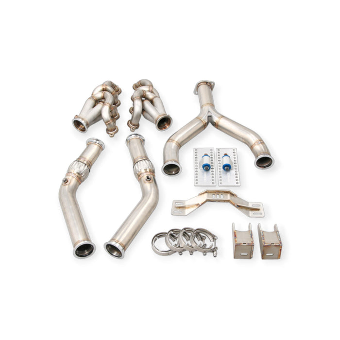 CXRacing LS1 Engine T56 Trans Mount Headers Kit For 91 - 00 Lexus SC300 LSX - Lunaticsco