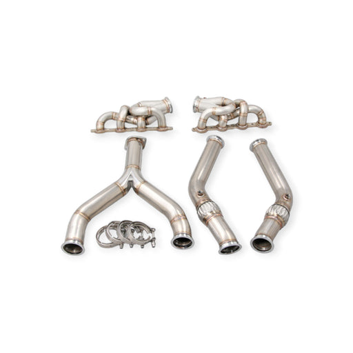 CXRacing LS1 Header Y Pipe Kit For 1991–2000 Lexus SC300 LSX - Lunaticsco