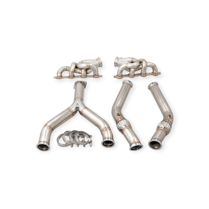 CXRacing LS1 Header Y Pipe Kit For 1991–2000 Lexus SC300 LSX - Lunaticsco