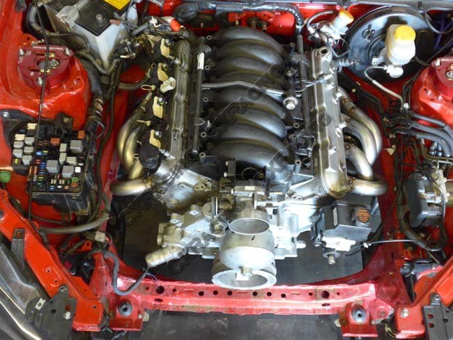 CXRacing LS1 / LSx Long Tube Racing Headers Subaru BRZ ZC6 & Scion FR-S ZN6 12-15 - Lunaticsco