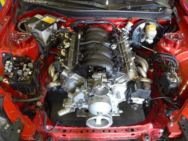 CXRacing LS1 / LSx Long Tube Racing Headers Subaru BRZ ZC6 & Scion FR-S ZN6 12-15 - Lunaticsco