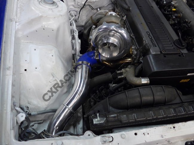CXRacing Single Top Mount Turbo Kit Toyota Cressida MX83 1JZ-GTE Swap 1988–1992 - Lunaticsco