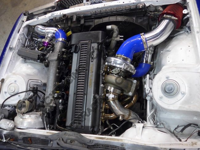 CXRacing Single Top Mount Turbo Kit Toyota Cressida MX83 1JZ-GTE Swap 1988–1992 - Lunaticsco