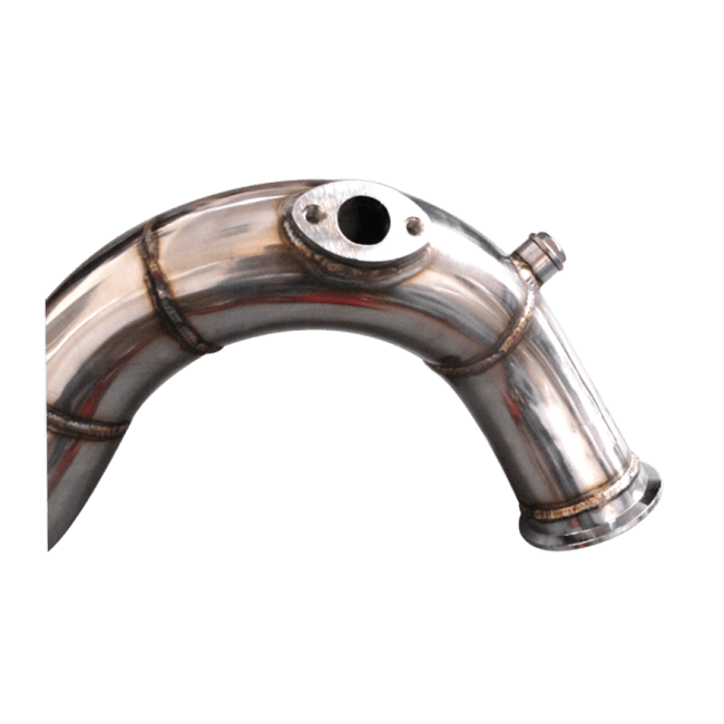 CXRacing Single Turbo Manifold Downpipe & Dump Tube Kit Subaru BRZ / FR-S 2JZ-GTE Swap T4 12+ - Lunaticsco
