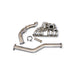 CXRacing Stainless Steel T4 Turbo Manifold Downpipe 98–05 Lexus IS300 2JZ - GE NA - T - Lunaticsco