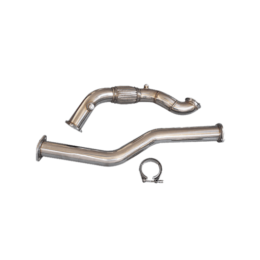 CXRacing Stainless Steel T4 Turbo Manifold Downpipe 98–05 Lexus IS300 2JZ - GE NA - T - Lunaticsco