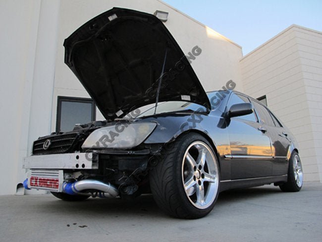 CXRacing Stainless Steel T4 Turbo Manifold Downpipe 98–05 Lexus IS300 2JZ - GE NA - T - Lunaticsco