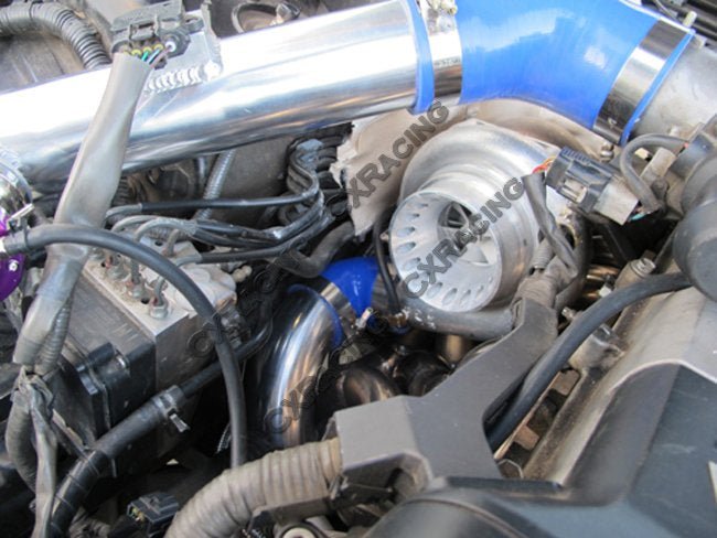 CXRacing T3/T4 Turbo Manifold & Downpipe Kit Lexus IS300 XE10 2JZ-GE NA-T 01–05 - Lunaticsco