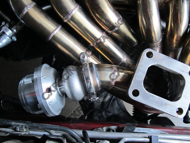 CXRacing T4 Top Mount Turbo Manifold Supra / GS300 / IS300 2JZ-GTE Single Turbo - Lunaticsco