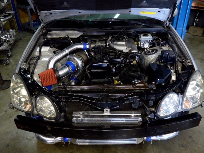 CXRacing T4 Turbo Manifold & Downpipe Kit Lexus GS300 S160 2JZ-GE VVT-i NA-T 98–05 - Lunaticsco