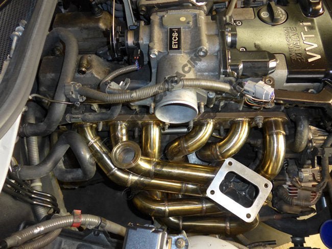 CXRacing T4 Turbo Manifold & Downpipe Kit Lexus GS300 S160 2JZ-GE VVT-i NA-T 98–05 - Lunaticsco