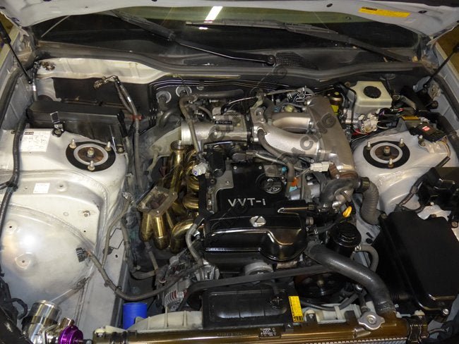 CXRacing T4 Turbo Manifold Lexus GS300 S160 2JZ-GE NA-T Conversion 1998-2005 - Lunaticsco