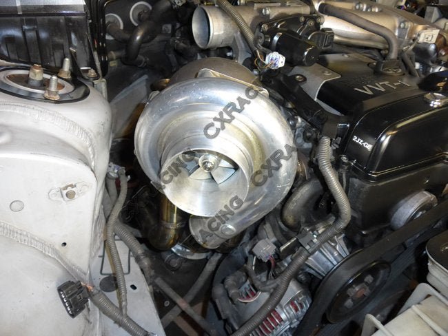 CXRacing T4 Turbo Manifold Lexus GS300 S160 2JZ-GE NA-T Conversion 1998-2005 - Lunaticsco