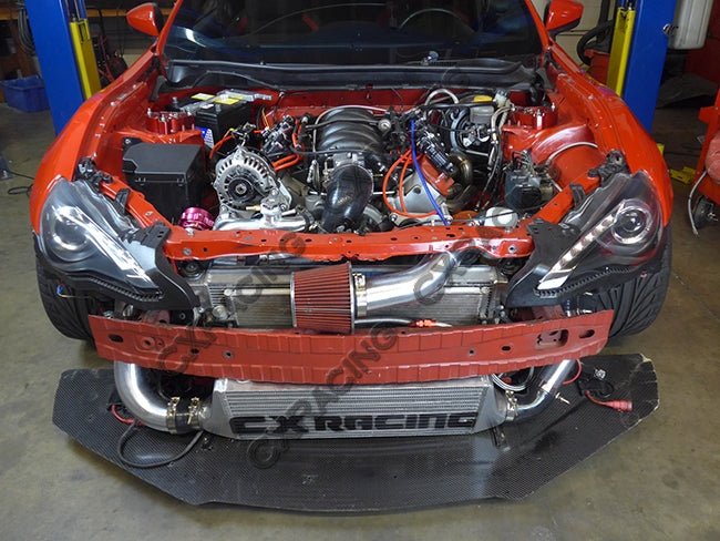 CXRacing T76 Turbo Kit Subaru BRZ ZC6 & Scion FR-S ZN6 LS1 / LSx Swap 12-15 - Lunaticsco