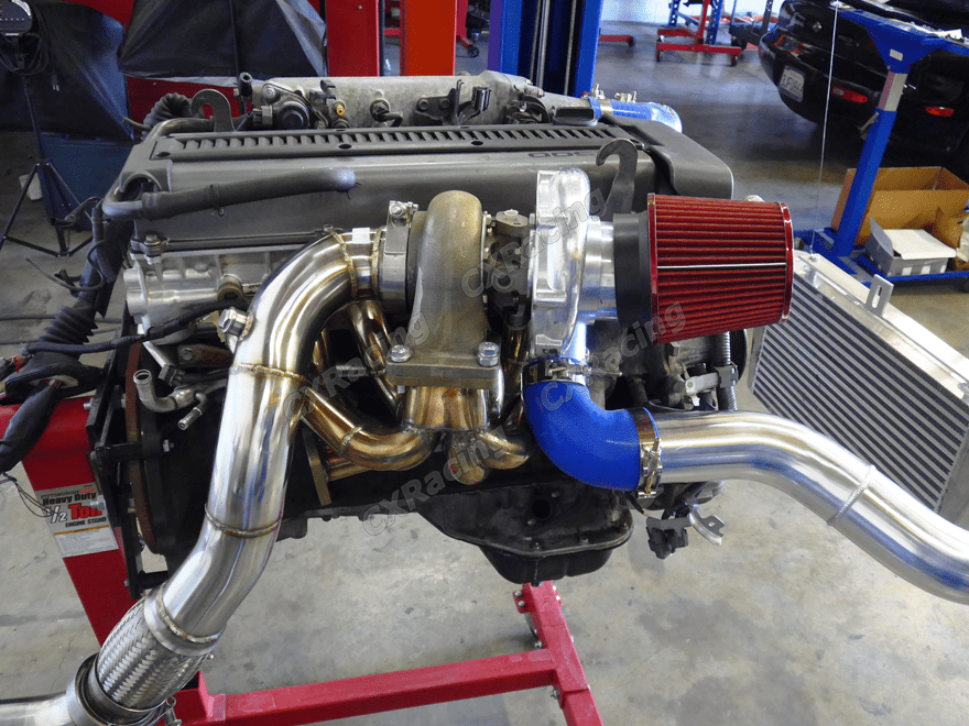 CXRacing Thickwall Top Mount Turbo Manifold 1JZ - GTE Non VVTI Single Turbo - Lunaticsco