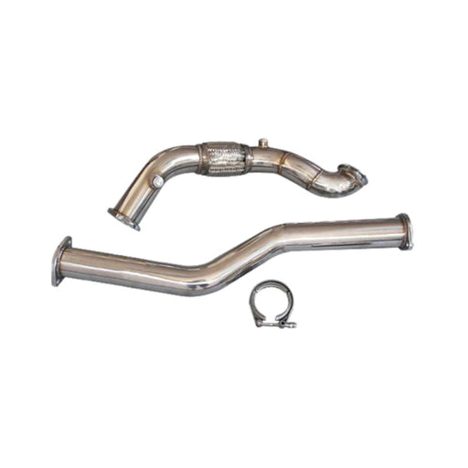 CXRacing Turbo Downpipe For 98 - 05 Lexus IS300 With 2JZGE 2JZ 2JZ - GE NA - T 2pcs - Lunaticsco