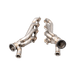 CXRacing Twin Turbo Manifold Set Toyota Supra MKIII MA70 LS1 / LSx Swap (T4, 46mm V-Band) - Lunaticsco