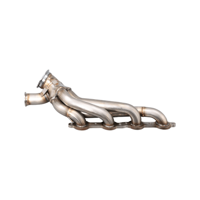 CXRacing Twin Turbo Manifold Set Toyota Supra MKIII MA70 LS1 / LSx Swap (T4, 46mm V-Band) - Lunaticsco