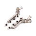 CXRacing Twin Turbo Manifold Set Toyota Supra MKIII MA70 LS1 / LSx Swap (T4, 46mm V-Band) - Lunaticsco