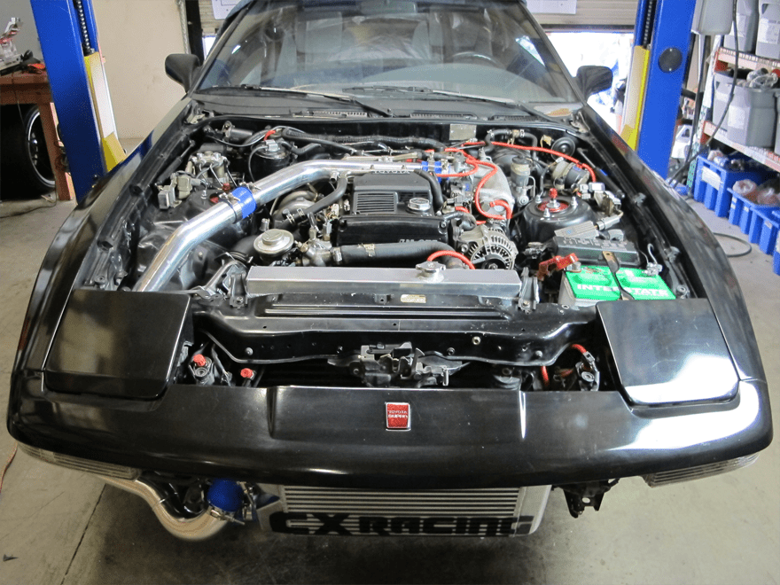CXRacing Upgrade Intercooler Pipe Tube Kit 86-92 Toyota Supra MKIII 7M-GTE Stock Turbo - Lunaticsco