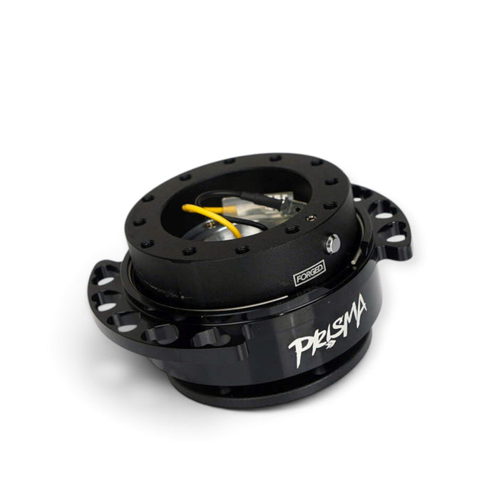NRG Quick Release Kit - Black Body/ Black Heart Cutout Ring
