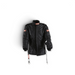 LunaticsCo RaceQuip black SFI-20 racing jacket with multi-layer Nomex-blend fabric and protective collar.