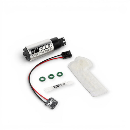 DeatschWerks DW300C 340lph Compact Fuel Pump W/ Install Kit 13-20 Toyota 86 / Subaru BRZ - Lunaticsco