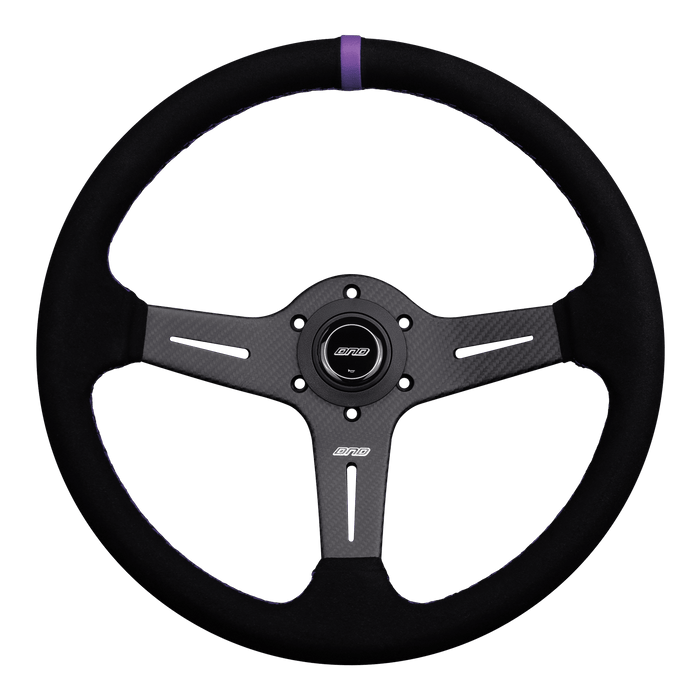DND Performance Carbon Fiber Suede Race Wheel - Lunaticsco