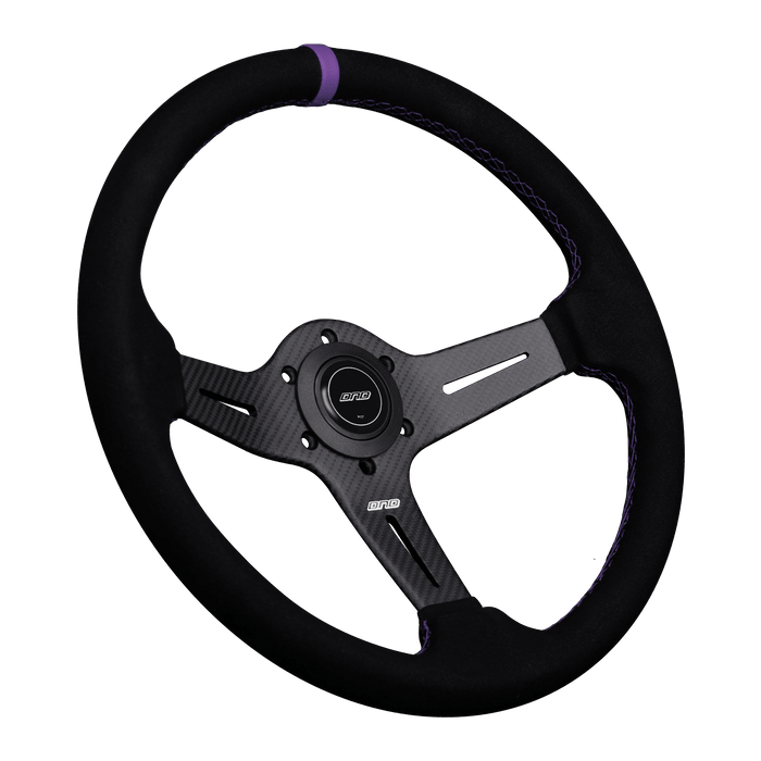 DND Performance Carbon Fiber Suede Race Wheel - Lunaticsco