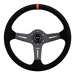 DND Performance Carbon Fiber Suede Race Wheel - Lunaticsco