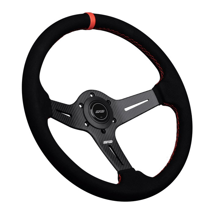 DND Performance Carbon Fiber Suede Race Wheel - Lunaticsco