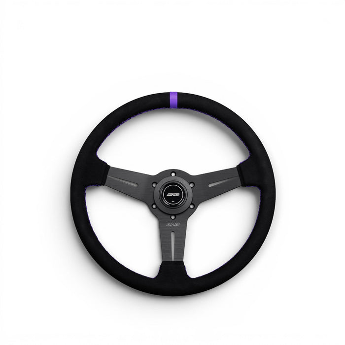 DND Performance Compact Alcantara Steering Wheel 330mm 30mm Deep - Lunaticsco